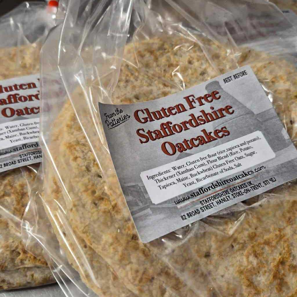 Freshly Baked Gluten Free Staffordshire Oatcakes