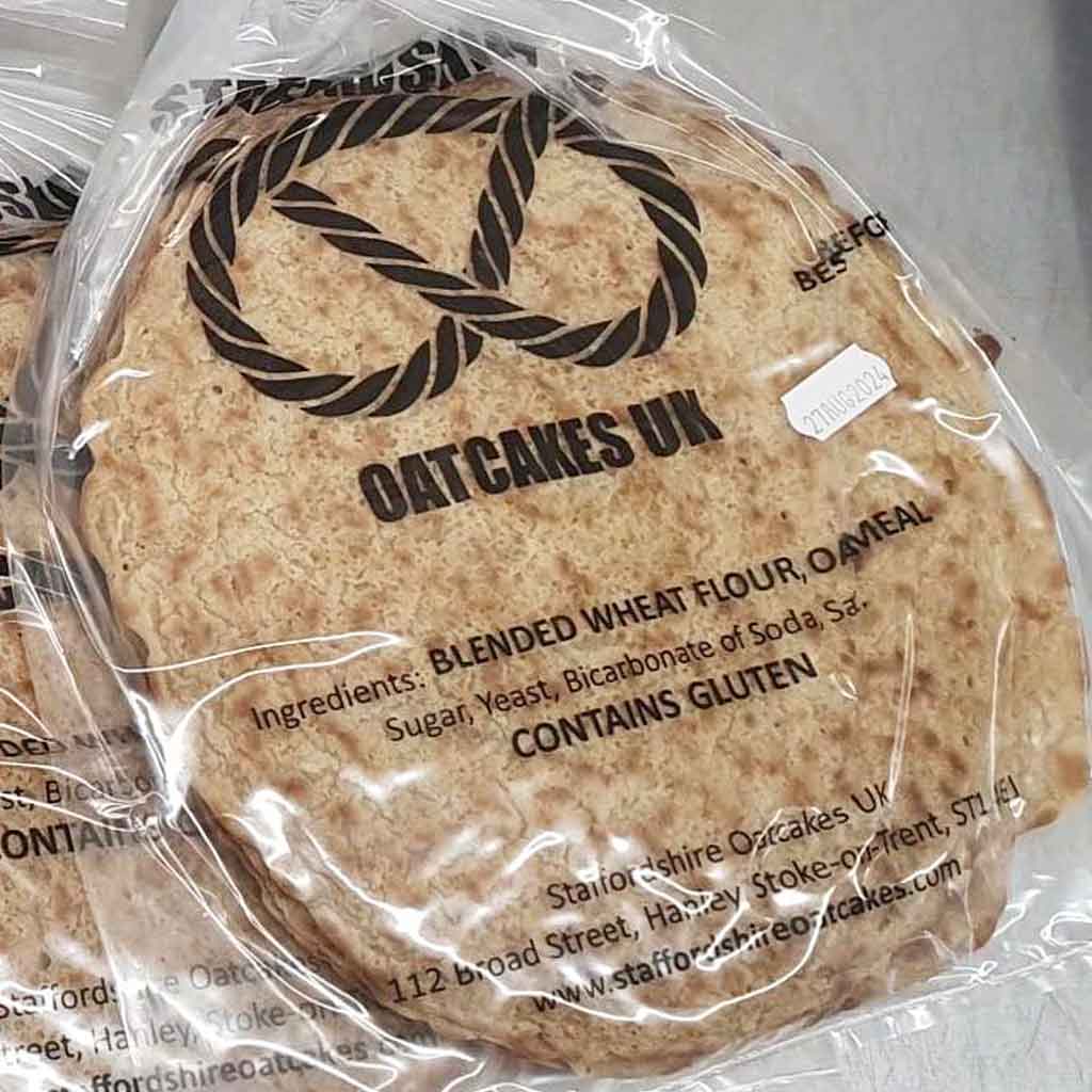 Staffordshire Oatcakes ready for delivery