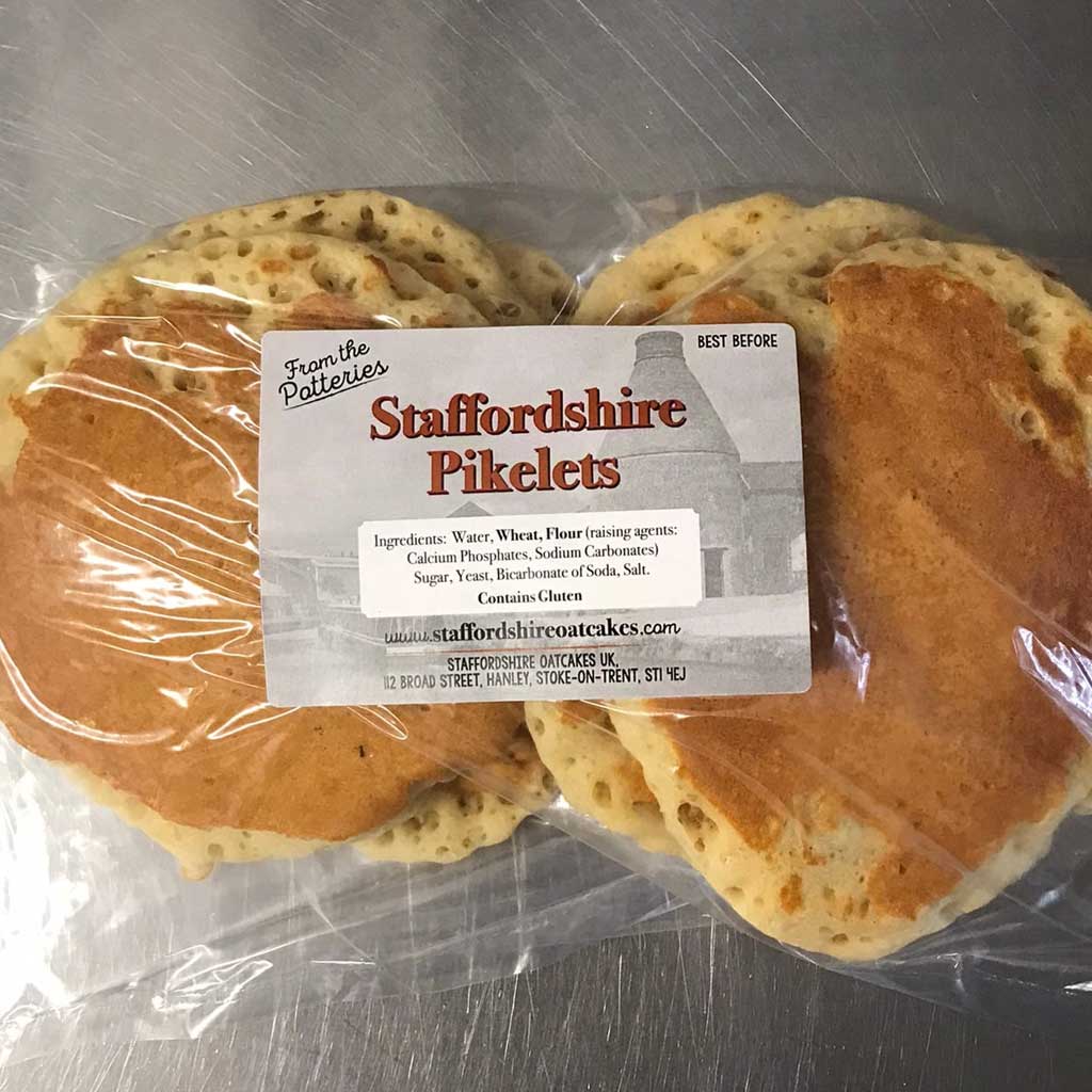 Freshly Baked Plain Pikelets